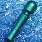 ROMP - PRESTO MINI WAND VIBRATOR FLEXIBLE HEAD GREEN
